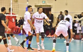 للمرة الثالثة في تاريخه.. الزمالك يهزم الأهلي ويتوج ببطولة العربية لكرة الطائرة