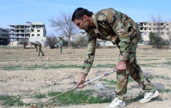 الألغام الأرضيةفى محافظات سوريا تهدد حياة المواطنين