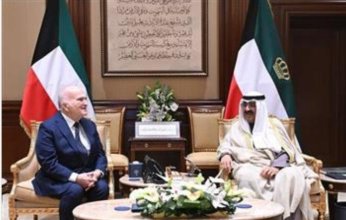 أمير الكويت يستقبل الأمير الحسن بن طلال بمناسبة زيارته للبلاد