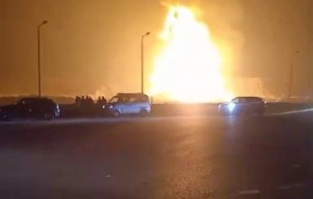 شاهد بالفيديو.. تفاصيل مثيرة في حادث انفجار خط غاز بمنطقة بلبيس-الخانكة في مصر
