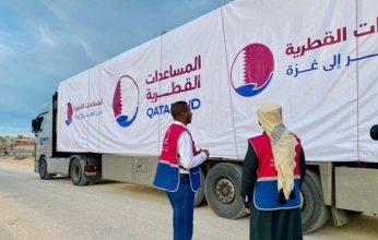 استكمالا للجسر البرى.. دخول الدفعة الأولى من المساعدات الإنسانية القطرية إلى قطاع غزة
