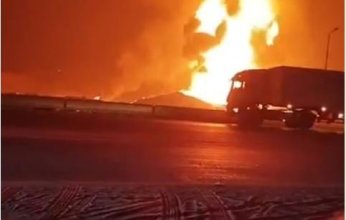 مصر.. انفجار ضخم في خط مواسير غاز بالخانكة