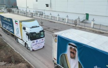 جمعية الخير الإنسانية الكويتية تسير 10 شاحنات إغاثية لسوريا محملة بـ250 طنا من المساعدات