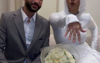نجل الفنانة المصرية المعتزلة حنان ترك يحتفل بخطبته.. «صور»