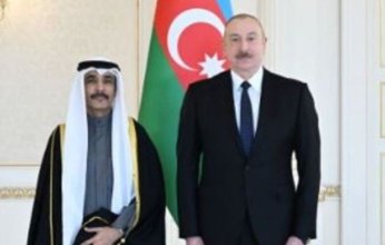 سفير دولة الكويت في باكو يقدم أوراق اعتماده إلى رئيس أذربيجان
