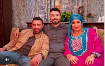 الفنانة فيفي عبده تُشعل حماس الجمهور بصورة مع النجم أحمد السقا من كواليس «العتاولة 2»