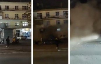 بالفيديو.. لحظة انهيار مبنى من ثلاثة طوابق في ولاية قونية التركية