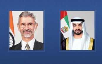 رئيس الإمارات يستقبل وزير الشؤون الخارجية في الهند