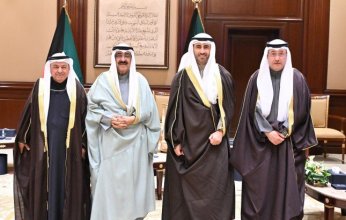 الشيخ مشعل الأحمد يستقبل وزير النفط والرئيسين التنفيذيين لـ«مؤسسة البترول» و«نفط الكويت»