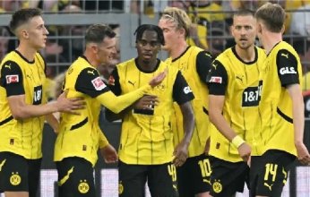 مواجهة قوية.. شاهد مباراة بوروسيا دورتموند وهولشتاين كيل في الدوري الألماني