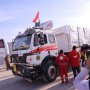 بالصور.. دخول 300 شاحنة مساعدات منها 28 وقود لغزة منذ بداية اليوم 1 khaligyoun93246