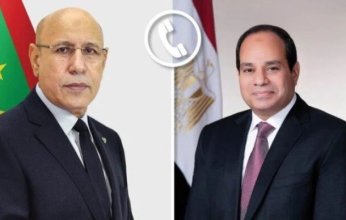 الرئيس المصري يشكر نظيره الموريتاني على جهوده المضنية خلال فترة توليه رئاسة الاتحاد الإفريقي