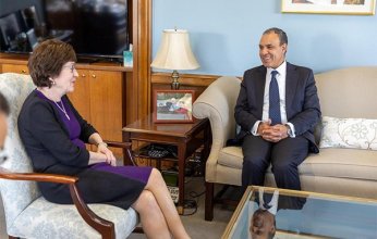 وزير الخارجية المصري يبحث مع رئيسة لجنة الاعتمادات بمجلس الشيوخ الأمريكي القضايا المشتركة