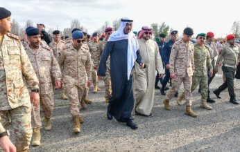 الكويت تشيع شهيدي الواجب رقيب أول أحمد مهدي والرقيب مساعد الشمري