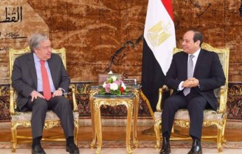 الرئيس المصري والأمين العام للأمم المتحدة يشددان على رفض تهجير الفلسطينيين