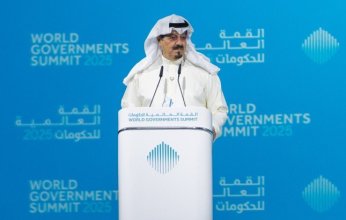 رئيس مجلس الوزراء يلقي كلمة دولة الكويت أمام القمة العالمية للحكومات في دبي