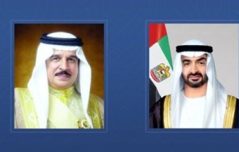 رئيس الإمارات يزور ملك البحرين في مقر إقامته في أبوظبي
