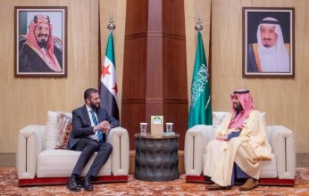 ولي العهد السعودي يستقبل الرئيس السوري أحمد الشرع