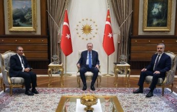 وزير خارجية مصر يجتمع مع رئيس جمهورية تركيا