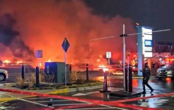 تحطم طائرة صغيرة في فيلادلفيا شرقي الولايات المتحدة