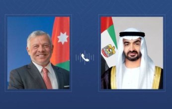 هاتفياً.. الإمارات والأردن تبحثان التطورات الإقليمية والدولية محل الاهتمام المشترك
