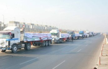 مصر تطلق القافلة 11 و12 للمساعدات الإنسانية العاجلة إلى قطاع غزة