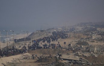 مسيرات إسرائيلية تستهدف مخيم النصيرات رغم اتفاق وقف إطلاق النار