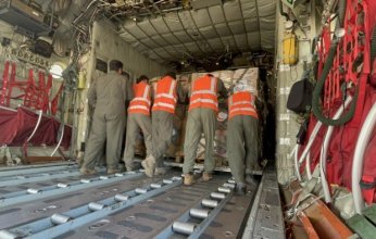 رسائل الخير.. إقلاع الطائرة الـ17 من الجسر الجوي الكويتي لسوريا بـ10 أطنان من المواد الغذائية والايوائية