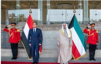 رئيس الوزراء الكويتي يستقبل نظيره المصري والوفد المرافق بمناسبة زيارته الرسمية للبلاد
