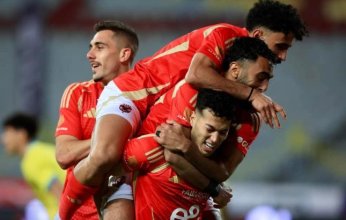 برباعية نظيفة أمام الإسماعيلي الأهلي يصعد لصدارة دورى نايل مؤقتا