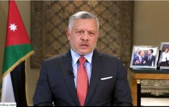 عاهل الأردن يحذر من خطورة التصعيد فى الضفة الغربية