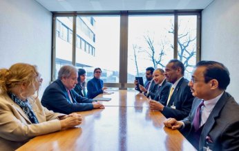 وزير الخارجية الكويتي يلتقي في جنيف الأمين العام للأمم المتحدة