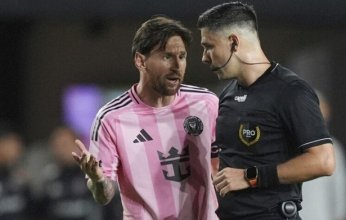 يواجه خطر العقوبة.. رد فعل غير متوقع لـ ميسي بعد مباراة نيويورك سيتي