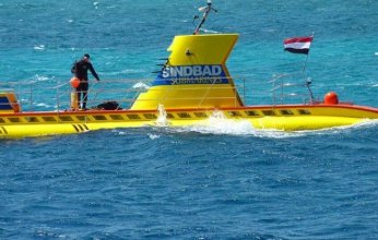 فيديو متداول للحظة غرق الغواصة المصرية في مدينة الغردقة