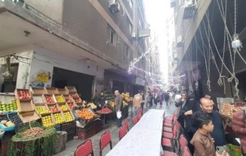 بالصور.. أهالي فيصل ينظمون للعام الرابع مائدة إفطار رمضانية تمتد عبر 18 شارعًا