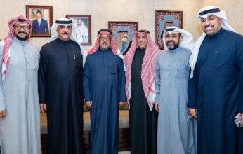 بالصور.. ديوان فهد التميمي يستقبل المهنئين بمناسبة شهر رمضان المبارك