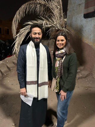 الفنانة يسرا اللوزي تنتهي من تصوير مشاهدها في مسلسل المداح 5 الفنانة يسرا اللوزي تنتهي من تصوير مشاهدها في مسلسل المداح 5