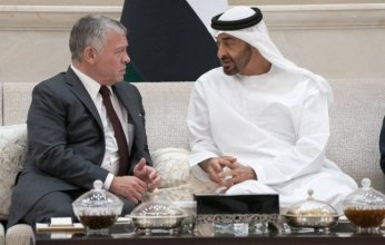 رئيس دولة الإمارات يبحث مع العاهل الأردني العلاقات الثنائية بين البلدين