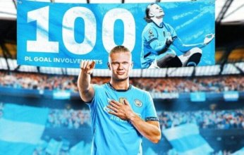 هالاند يتفوق على نجوم الدوري الإنجليزي