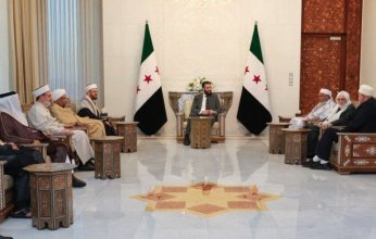 الرئيس السوري أحمد الشرع يستقبل وفدًا من الاتحاد العالمي لعلماء المسلمين