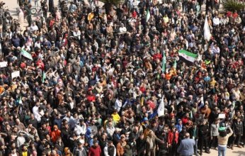 بالصور.. مظاهرات شعبية في المحافظات السورية دعماً لجهود الحكومة في بسط الأمن والاستقرار