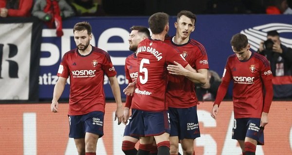 مواجهة قوية.. شاهد بث مباشر لمباراة أوساسونا وخيتافي في الدوري الإسباني مواجهة قوية.. شاهد بث مباشر لمباراة أوساسونا وخيتافي في الدوري الإسباني