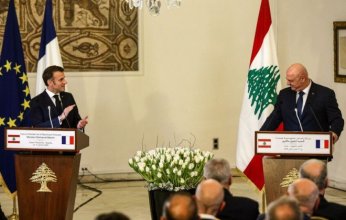 عون وماكرون يدينان الغارات الإسرائيلية على بيروت ويدعوان لاحترام اتفاق وقف النار