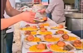 بالفيديو.. المطرب إسماعيل الليثي يوزع 5000 وجبة إفطار على روح نجله ضاضا