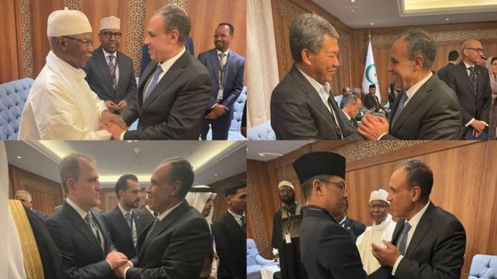 لقاءات جانبية لوزير الخارجية المصري في الدورة الاستثنائية لوزراء خارجية التعاون الإسلامي لقاءات جانبية لوزير الخارجية المصري في الدورة الاستثنائية لوزراء خارجية التعاون الإسلامي