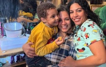 الفنانة رحمة أحمد تكشف تفاصيل مشاركة أبنها في مسلسل 80 باكو