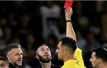 راموس يطرد للمرة الأولى في المكسيك