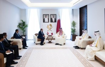 رئيس الوزراء القطري يبحث مع وزير الخارجية اليمني آخر التطورات الأوضاع