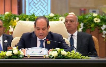 الرئيس المصري: الشعب الفلسطيني مثالٌ في الصمود من أجل استعادة أرضه