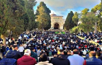 فلسطين.. 120 ألفا يؤدون صلاة عيد الفطر في المسجد الأقصى المبارك